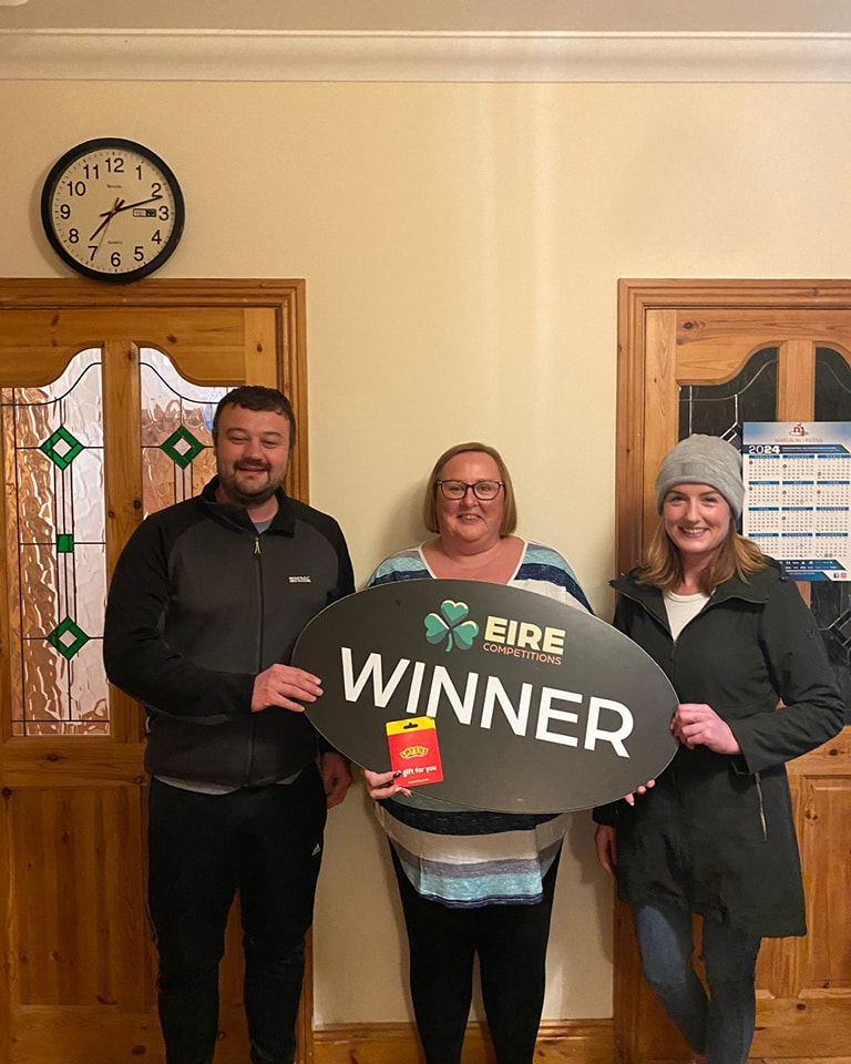 Thelma Reynolds  €500 Smyths Voucher  11/11/2024