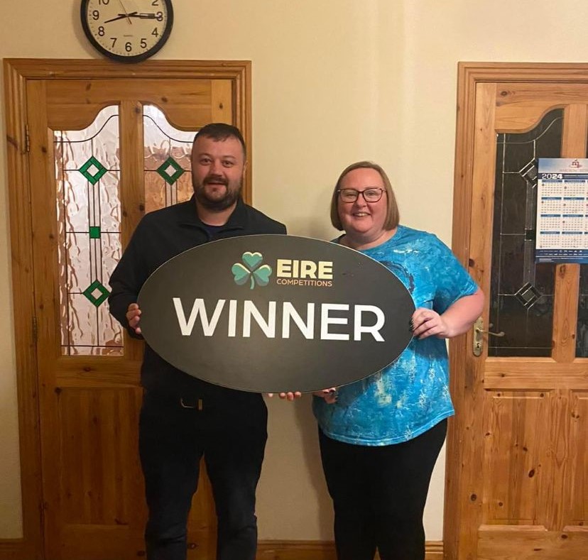 Thelma Reynolds  €1000 Harvey Norman Voucher  18/11/2024