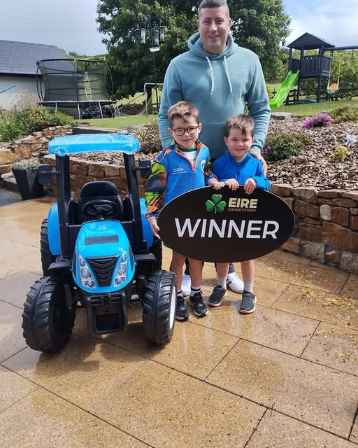 Evan Farrell  Kids Ride Along Tractor  19/05/2025