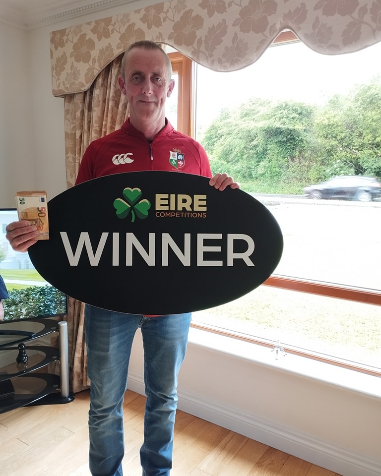 Martin Daly  €1000 Cash  02/06/2025