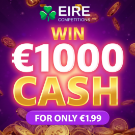 WIN €1000 CASH for €1.99! <br> <br> [Draw 20th Apr]