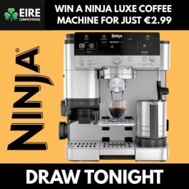 WIN NINJA LUXE COFFEE MACHINE <br> <br> DRAW THURSDAY MAY 21ST